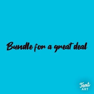 Bundle 3 items for a awesome deal